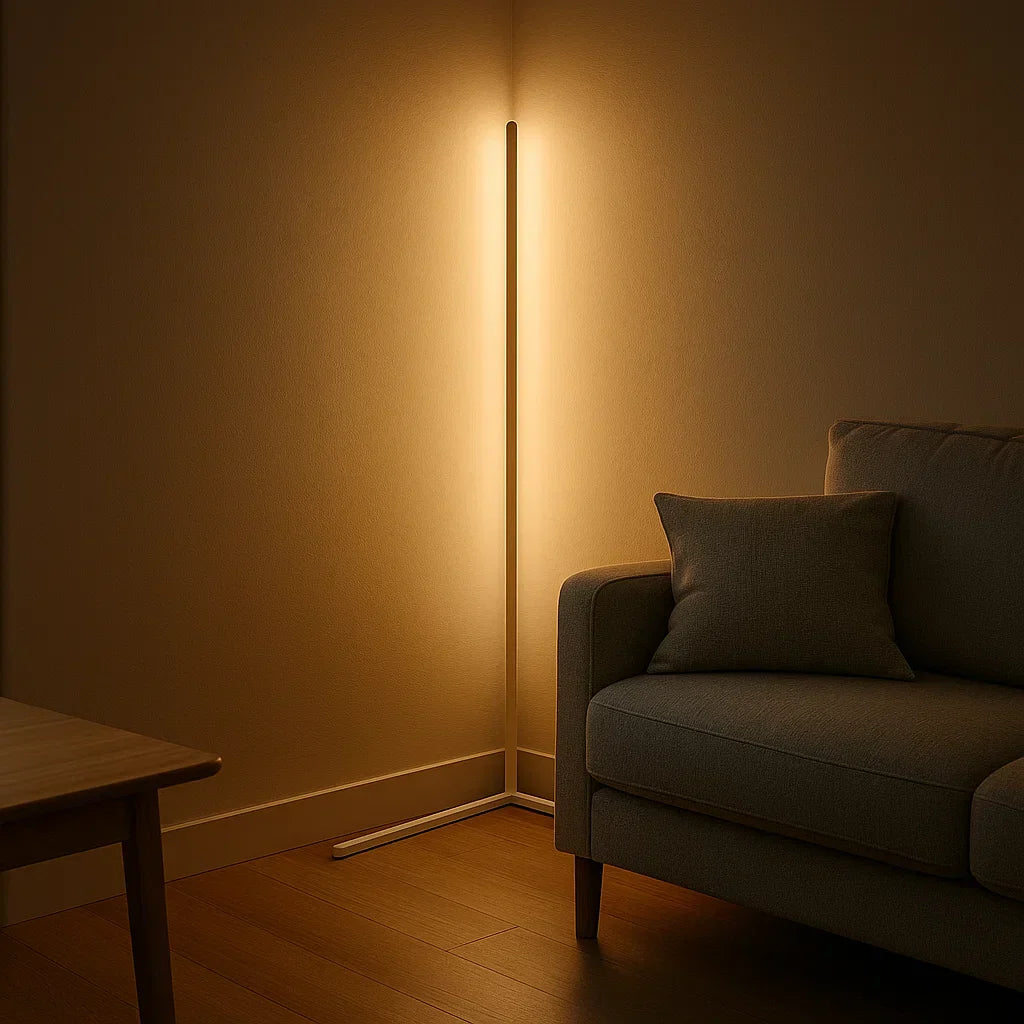 Floor Lamp | Dimmable LED | Corner & Living Area | Remote Control